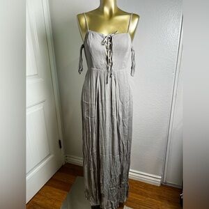 Dainty Hooligan Light Gray Romper Dress S